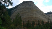 PICTURES/Leaving Zion on Mt. Carmel Hwy/t_Checker Board Rock7.JPG